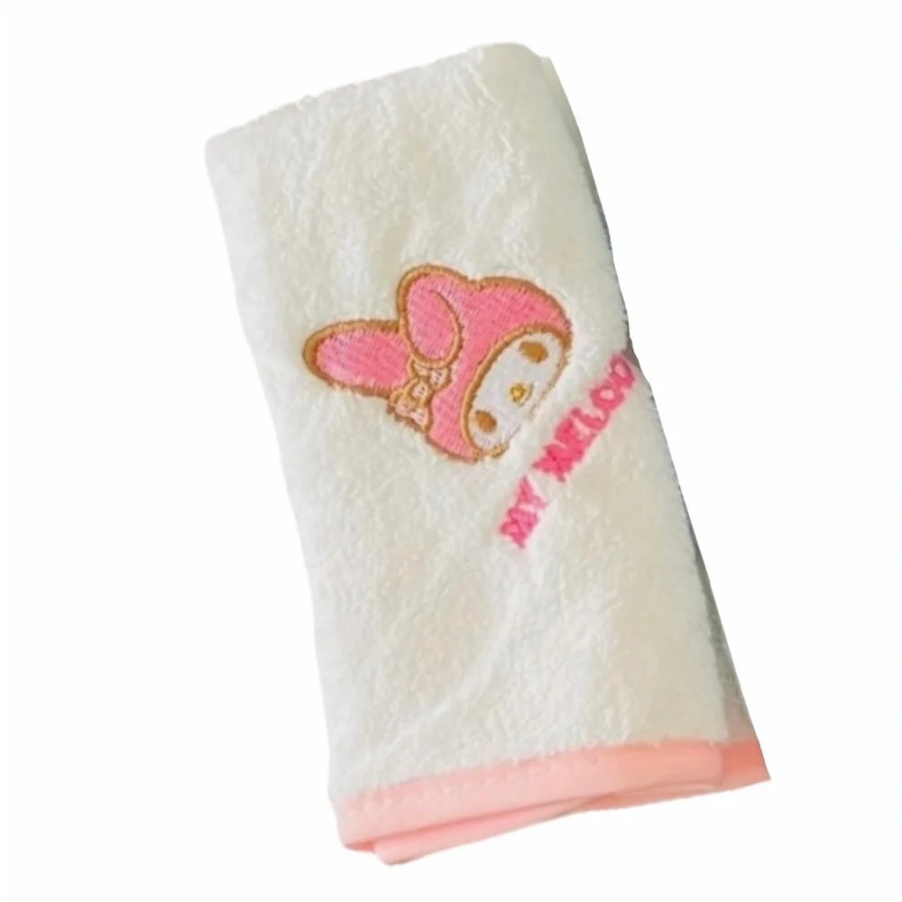 NWOT My Melody Pink-Trim Hand Towel